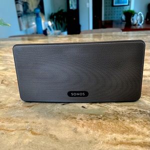 Sonos Play 3 Wireless Speaker-Black.- 4 Available at $100 each